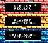 Super Breakout screenshot 4 for GameBoy Color